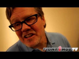 Freddie Roach "The plan was to fight Diaz standing; Hes not a good puncher but not a bad one"