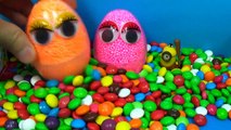 A lot of candy! Interesting surprise eggs Disney Cars MINIONS SpongeBob eggs For Kids mymilliontv-0S