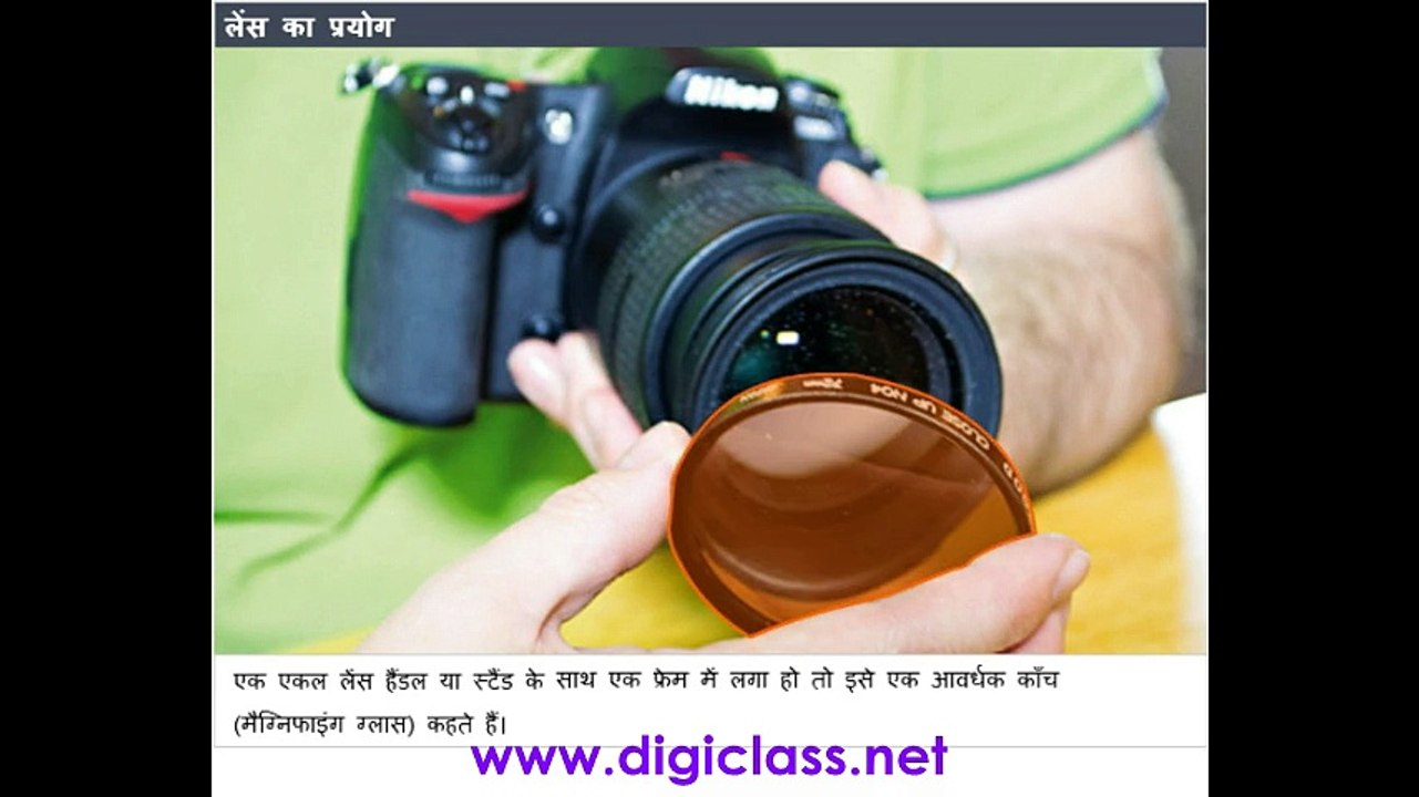 04MMC13 Use of Lenses