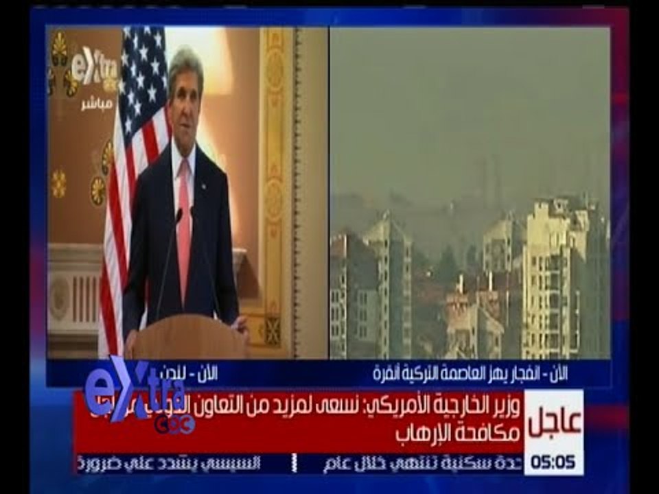 غرفة الأخبار |  شاهد.. مؤتمر صحفي لوزيري الخارجية البريطاني والأمريكي