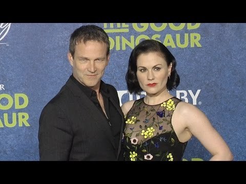 Anna Paquin & Stephen Moyer The Good Dinosaur World Premiere in Los Angeles