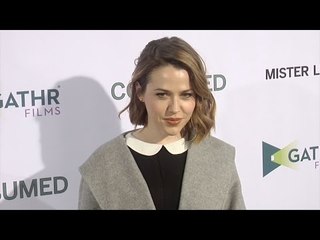 Majandra Delfino arrives at "Consumed" Los Angeles Premiere Red Carpet