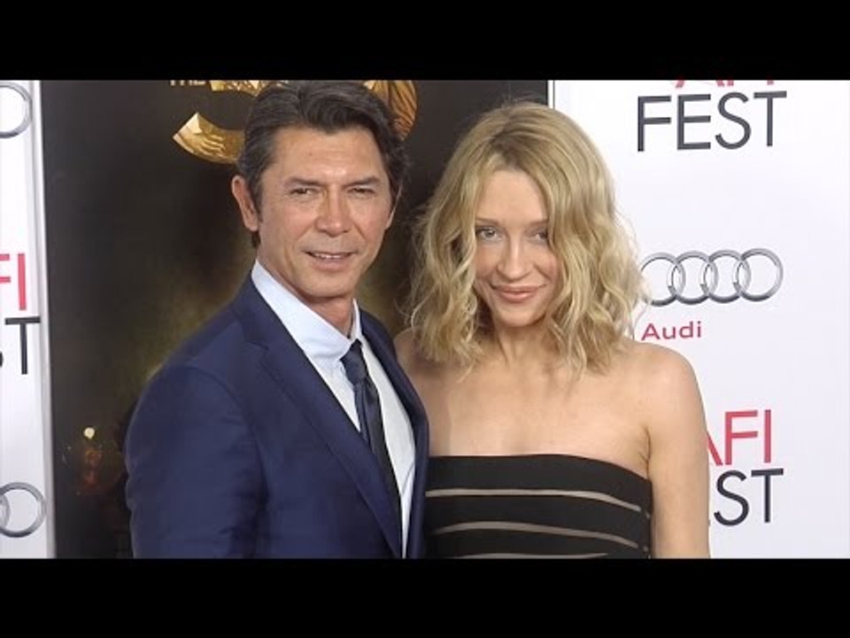 Lou Diamond Phillips & Yvonne Boismier Red Carpet Style "The 33" Gala Screening AFI Fest 2015