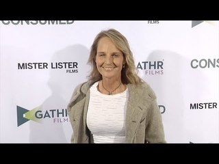 Helen Hunt arrives at "Consumed" Los Angeles Premiere Red Carpet