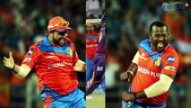 IPL 2017: Manoj Tiwari breaks his bat on Praveen Kumar's ball, GL vs RPS | वनइंडिया हिन्दी