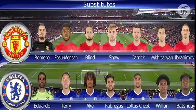 Cuplikan Gol Manchester United 2-0 Chelsea 16 April 2017 All Highlights & Goals