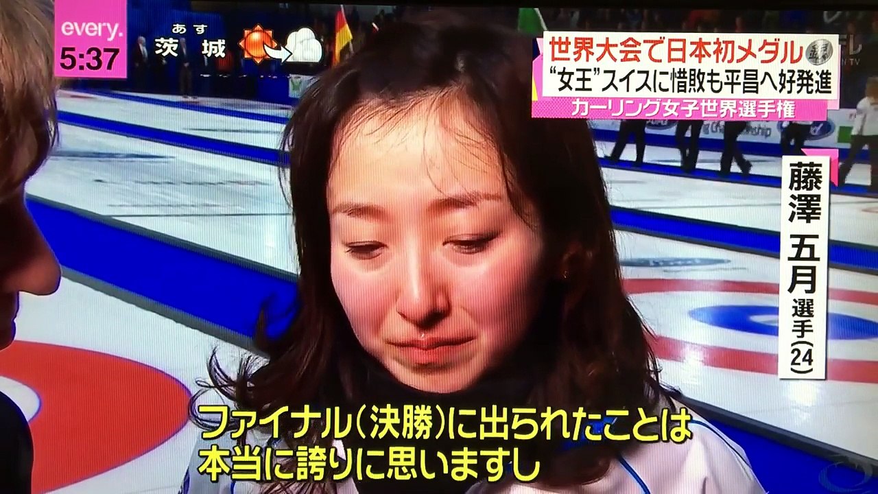 世界大会で日本“初メダル(銀)”獲得！平昌へ好発進！【カーリング女子世界選手権】(あさﾁｬﾝ)