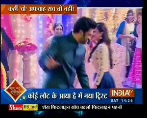 Koi Laut Ke Aaya Hai ke set par (OMG! Simar-Dipika Kakkar to enter the show) 15 April 2017