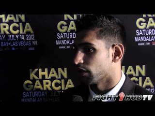 Amir Khan "I will do drug testing for all my fights, 100%"