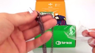 SUBSCRIPTION BOX UNBOXING 1UP Pixels MINECRAFT TOYS 8 Bit toy box Video Review-Y6avqSNIf