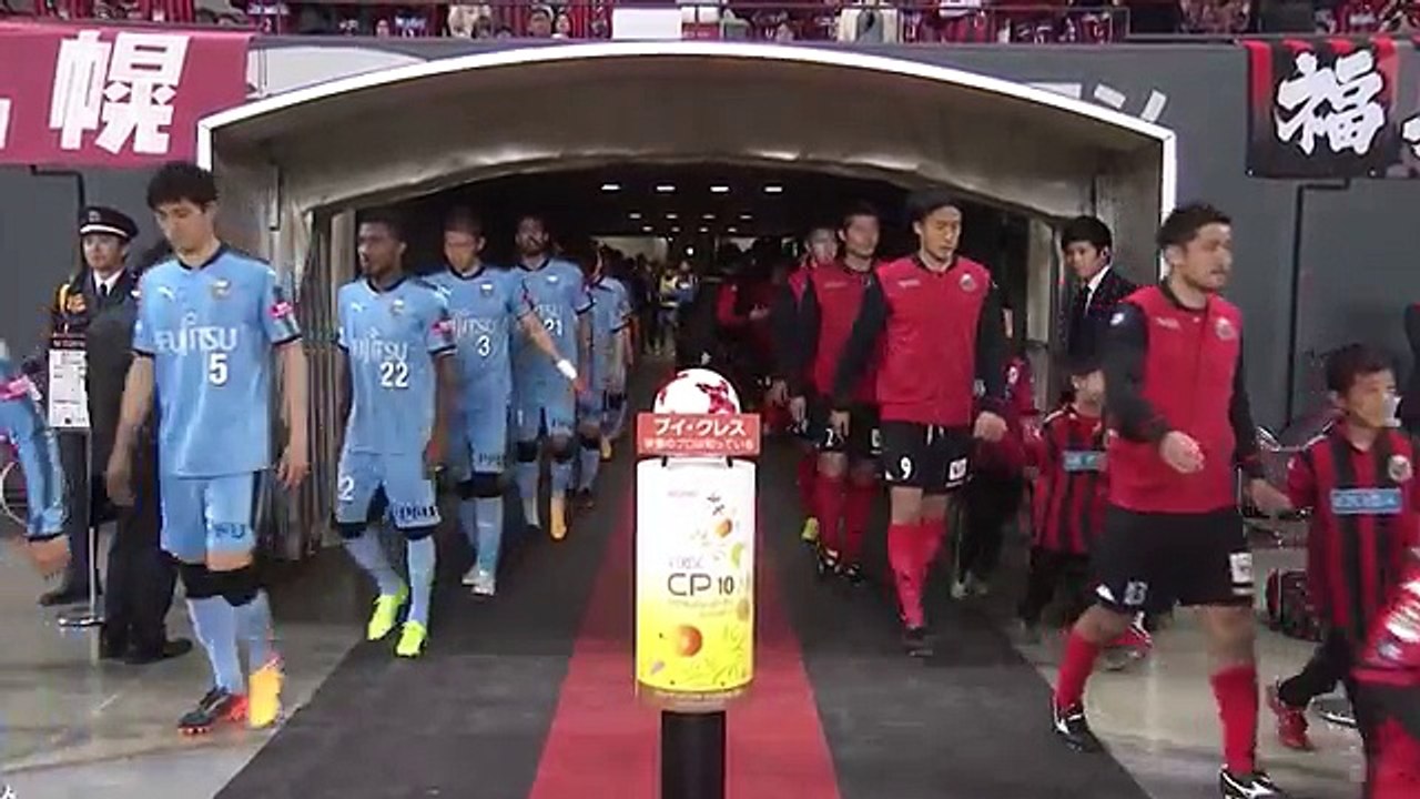 Consadole Sapporo 1:1 Kawasaki (Japanese J League. 16 April 2017)