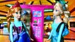 Disney Frozen Queen Elsa Anna Doll Shop Barbie Vending Machine Shopkins Season 2 &