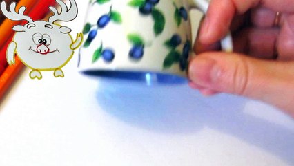 Рисуем Смешариков. Лосяш с мультфильма Смешарики