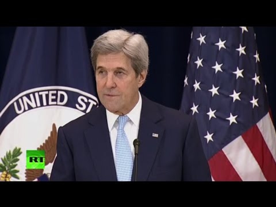 Kerry: 2-state solution only way for peace between Israelis & Palestinians, now in jeopardy (Live)