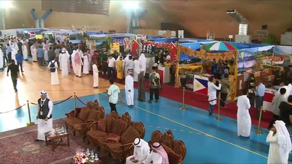 هذا الصباح- معرض تراث الشعوب لطلاب جامعيين بجدة