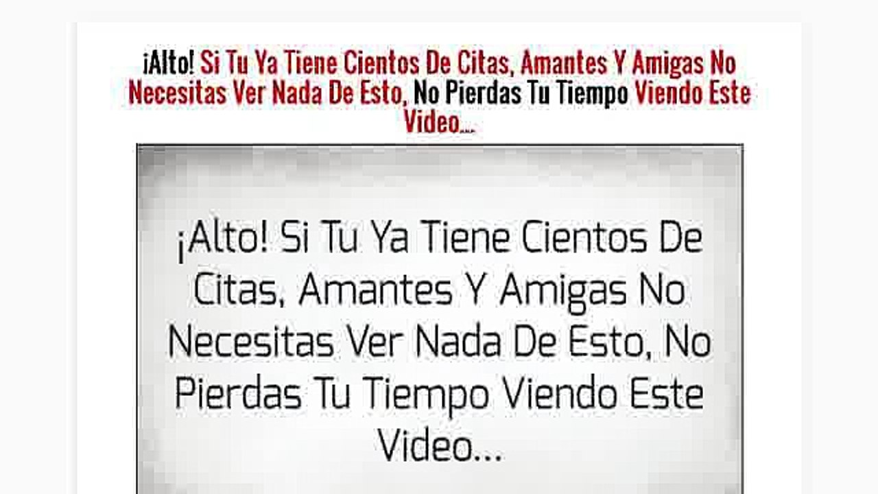 Programa El Macho Seductor + Audio Libro + 4 Bonos