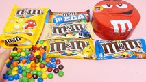 M&M's Mega Compilation, Blue & Green Crispy M&M's, Peanut, Milk Chocolate, Almond