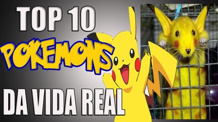 Pokemons da Vida Real