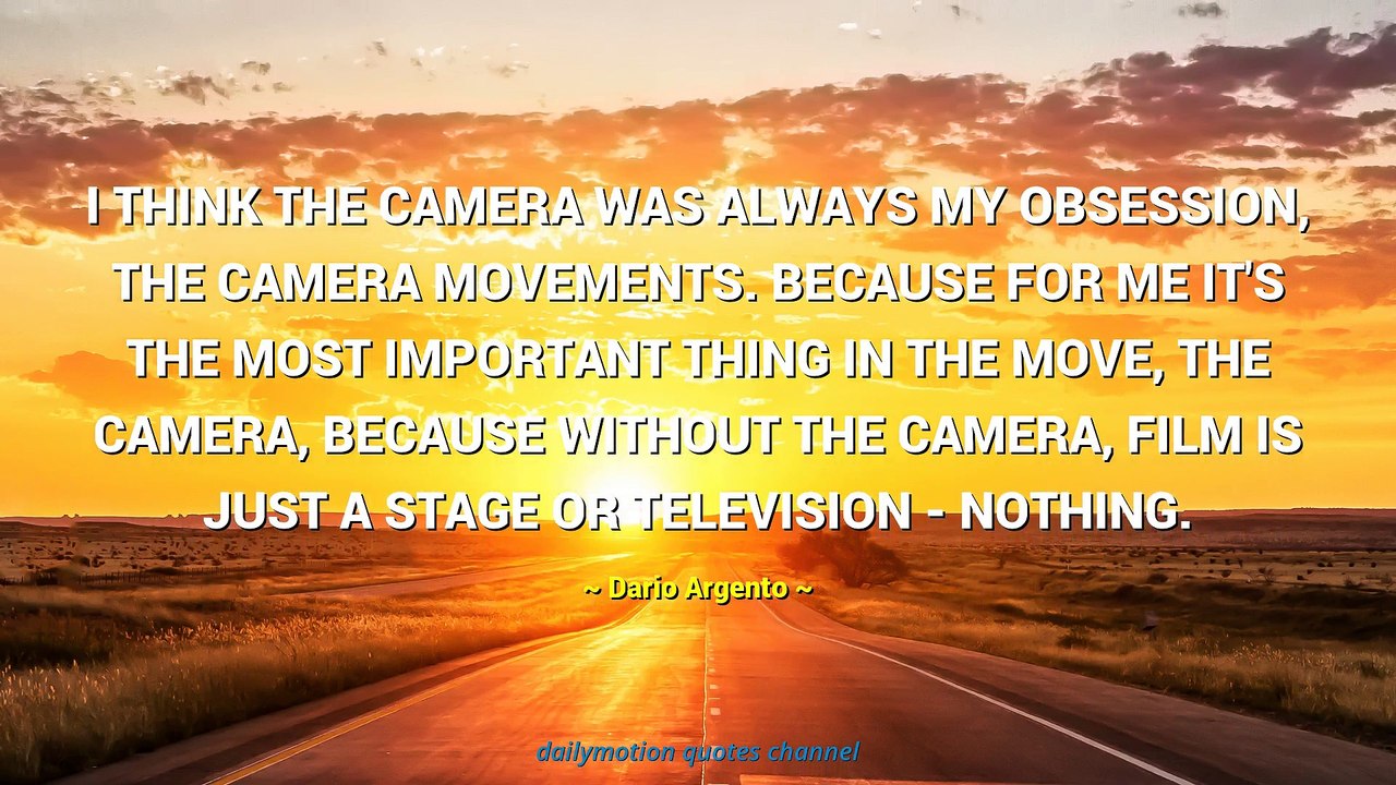 Dario Argento Quotes #2