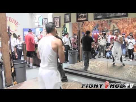 Humberto Soto vs. Lucas Matthysse: Soto hits the focus mitts in LA