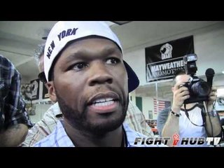 50 Cent talks Pacquiao vs. Bradley "I don't even care, what is that guy's name again?"