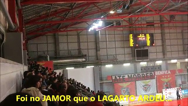 CLAQUE BENFIQUISTA CANTA FOI NO JAMOR QUE O LAGARTO ARDEU, NA FINAL DA TAÇA O VERY LIGHT É QUE O F...
