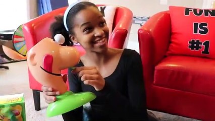 Bad Baby GOOEY LOUIE Toy Challenge Game - Shasha and Shiloh