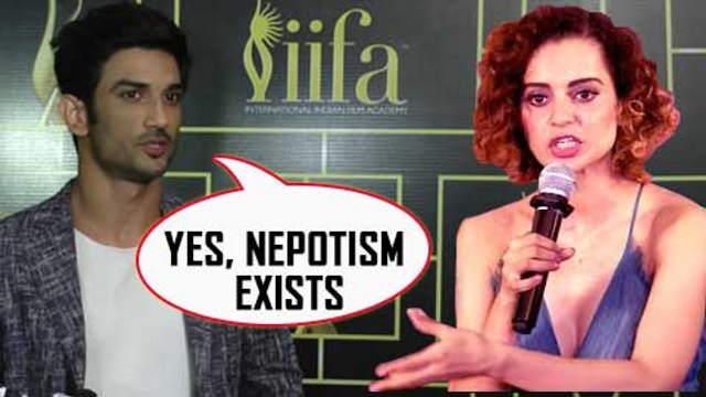 Sushant Singh Rajput REACTS On Nepotism | Kangana Ranaut Karan Johar War