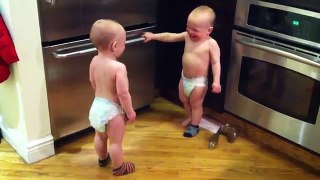 Talking Twin Babies - Funny Video