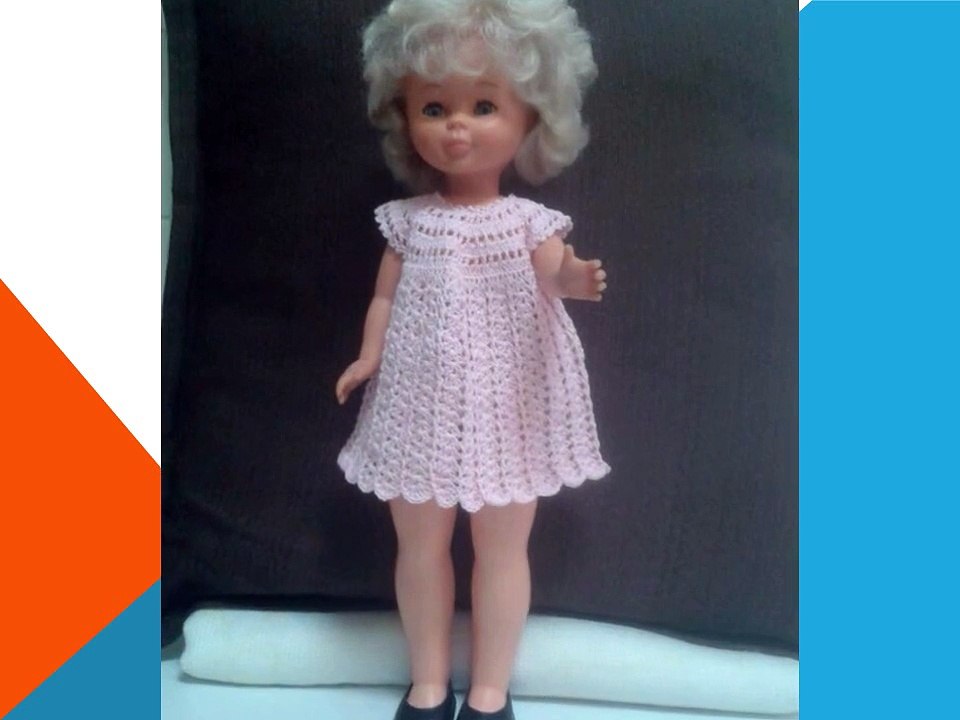 Vestidos para la muñeca Nancy a ganchillo - Vídeo Dailymotion