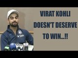 IPL 10: Virat Kohli admits 'we do not deserve to win, if we play like this' | Oneindia News