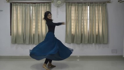 Beautiful girl cute homely dance