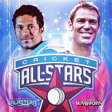 cricket all stars cricket match warne warriors vs Sachin blasters.. very thrilling cricket match in USA