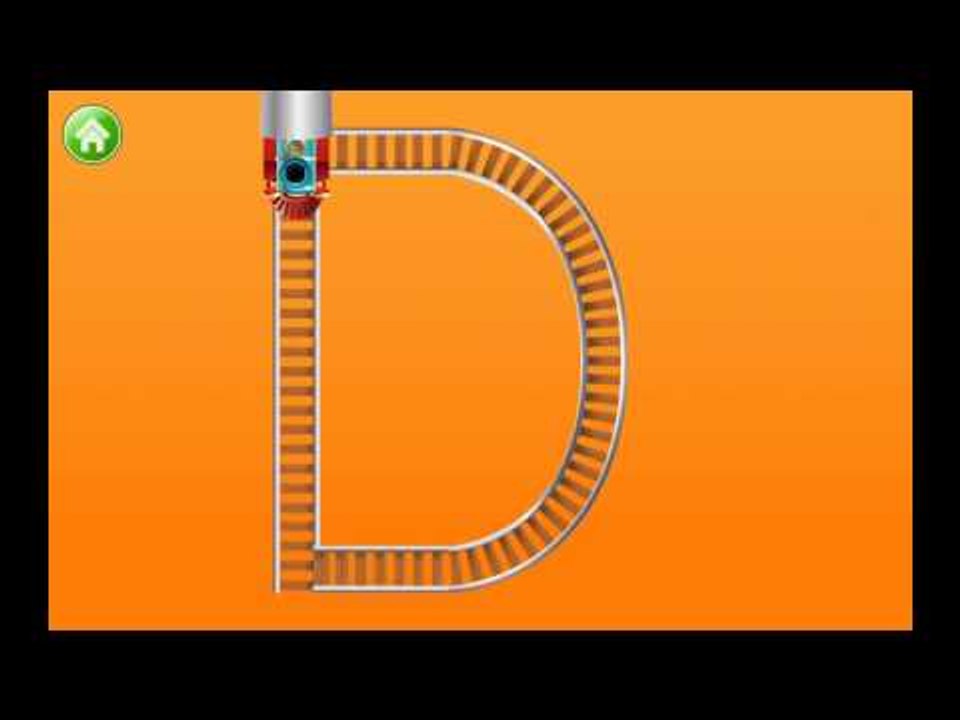 Kids ABC Train alphabet trace | Android writing app