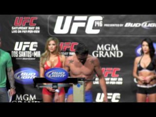 UFC 146: Junior Dos Santos vs. Frank Mir Full weigh in highlights