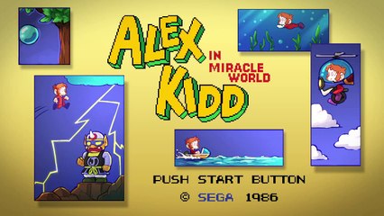 Alex Kidd HD remake