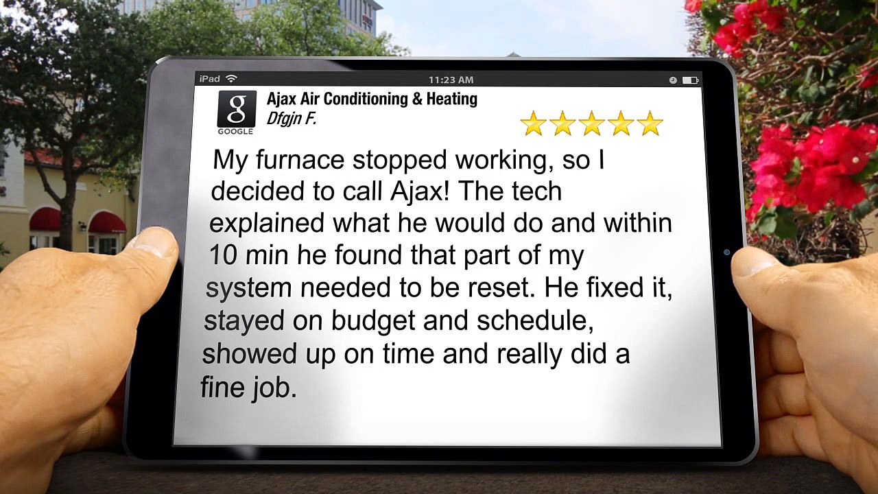 Best HVAC Contractor Littleton – Ajax Air Conditioning & Heating Fantastic 5 Star Review