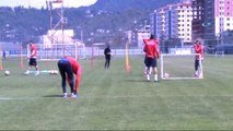 Çaykur Rizespor, Medipol Başakşehir Maçı Hazırlıklarını Sürdürdü