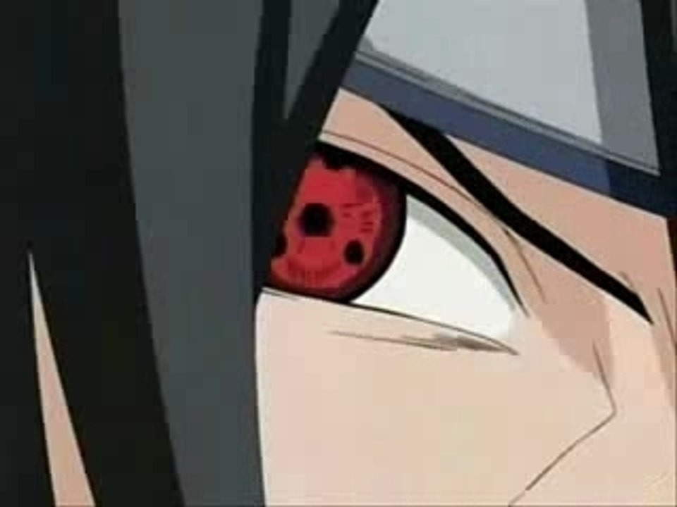 Asuma,Kakashi,Kurenai vs Itachi,Kisame