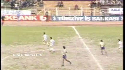 25.05.1986 - 1985-1986 Turkish 1st League Matchday  37 Ankaragücü 1-1 Rizespor