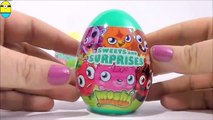 surprise eggs peppa pig kinder surprisdsasae toys moshi monsters sweets and surprise eg