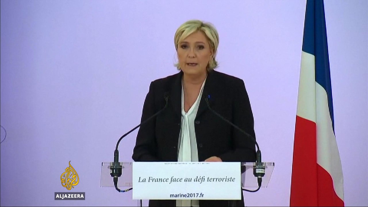 French elections: Marine Le Pen seeks anti-immigrant voters