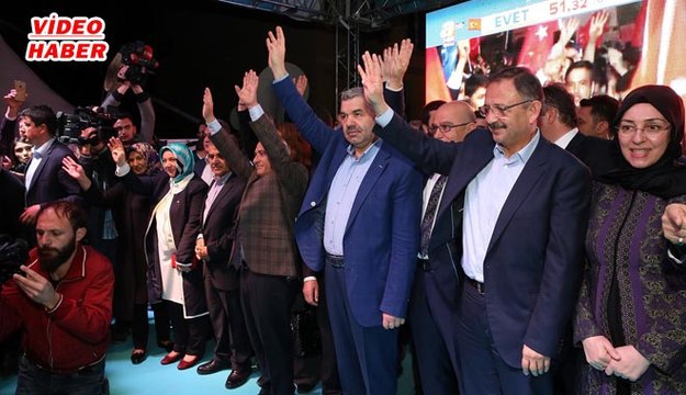 (17 NİSAN 2017) BAŞKAN ÇELİK, REFERANDUM SONUÇLARINI DEĞERLENDİRDİ “DEMOKRASİ TARİHİMİZİN DÖNÜM NOKTASI”