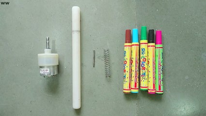 08.How to Make an Electric GUN using Motor that shoots