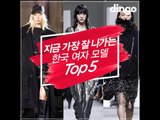 지금 가장 잘 나가는 한국 여자 모델 TOP5