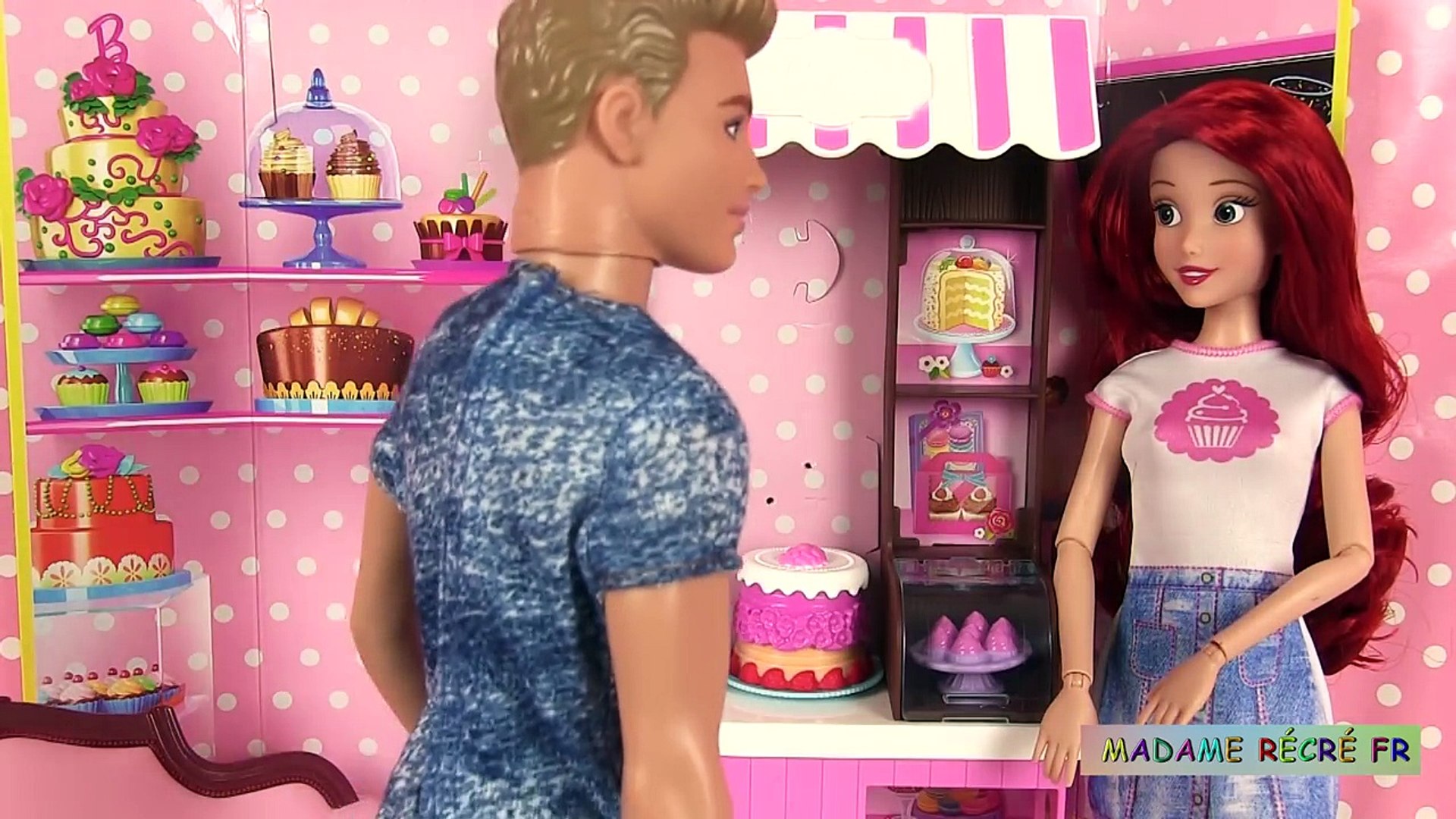 Barbie Pâtissière Edward et Mickella font connaissance Histoire Poupées -  video Dailymotion