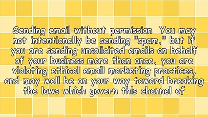 Avoid These Email Marketing Mistakes (And What To Do Instead)
