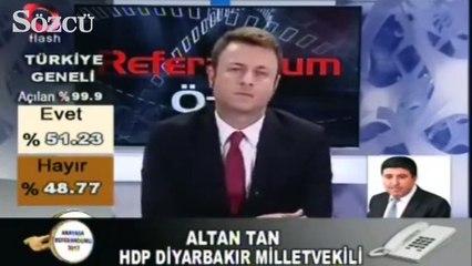 Altan Tan: Tayyip Erdoğan'ı yine Kürtler kurtardı