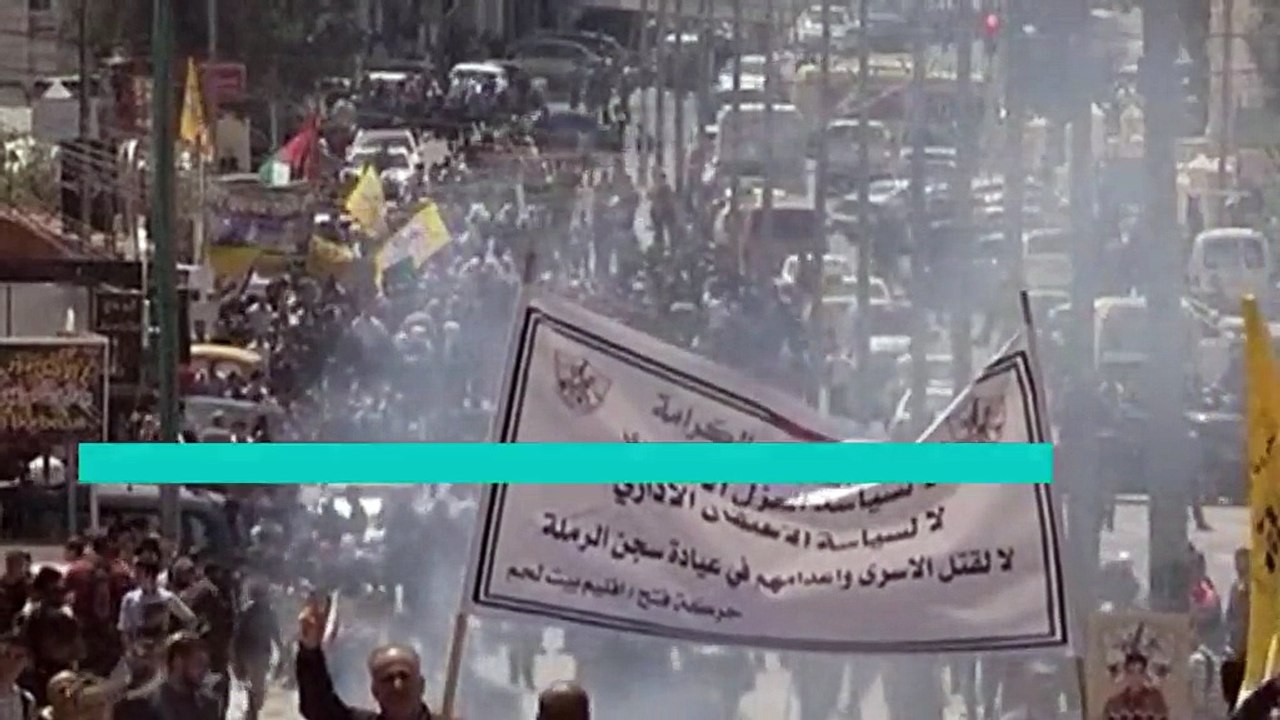 "Journée des prisonniers" : manifestations tendues entre Palestiniens et soldats israéliens