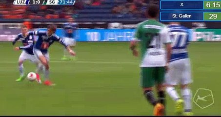 Hekuran Kryeziu Goal HD - FC Luzern 1-0 FC St. Gallen 17.04.2017